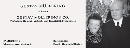 Visitenkarte Möllering 1932